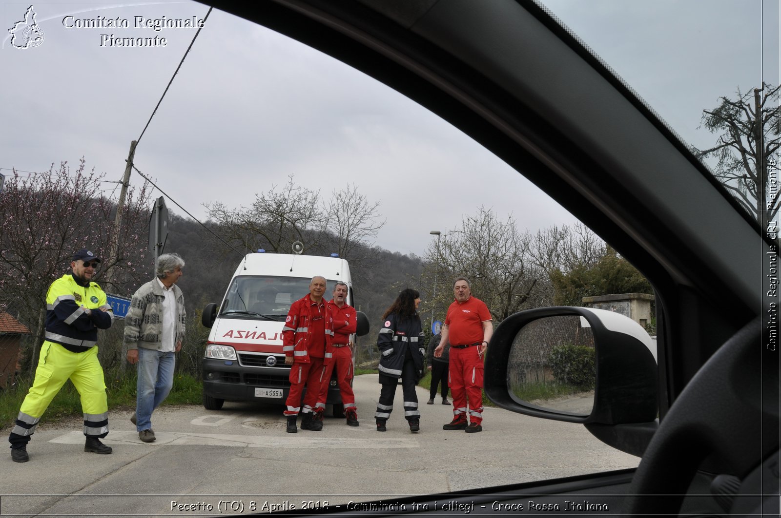 Pecetto (TO) 8 Aprile 2018 - Camminata tra i ciliegi - Croce Rossa Italiana- Comitato Regionale del Piemonte