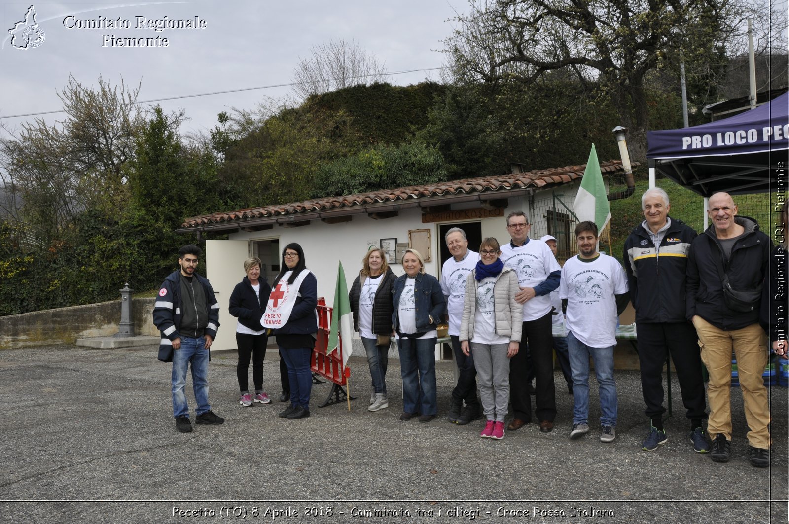 Pecetto (TO) 8 Aprile 2018 - Camminata tra i ciliegi - Croce Rossa Italiana- Comitato Regionale del Piemonte