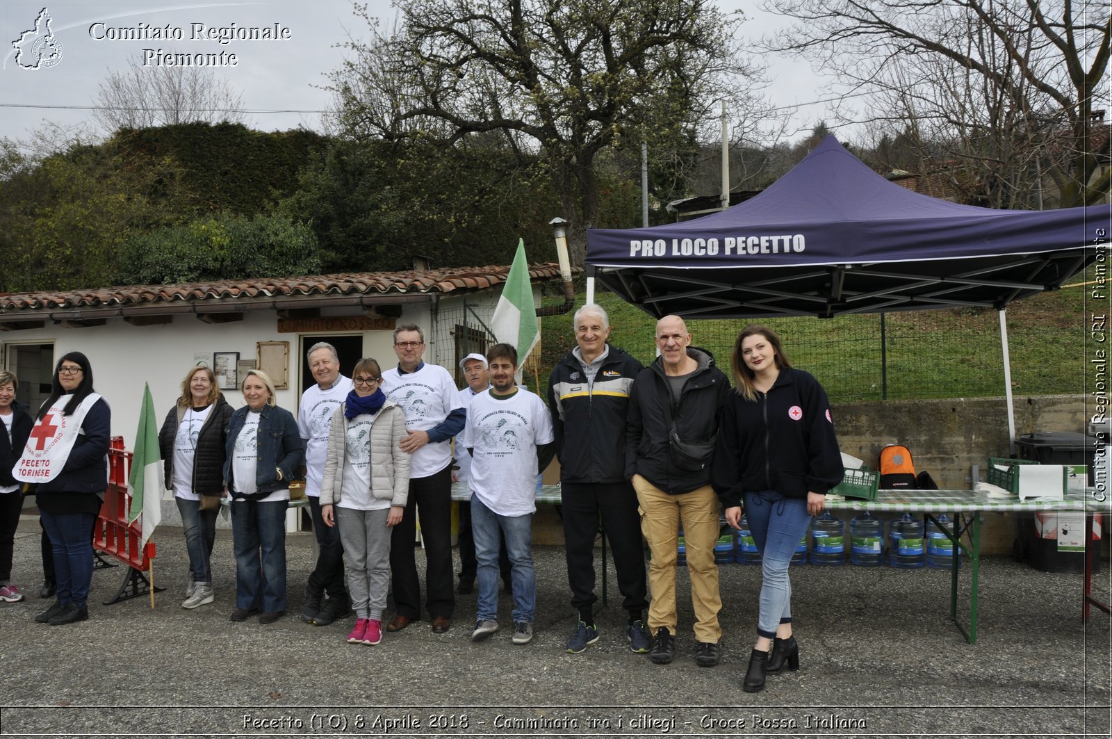 Pecetto (TO) 8 Aprile 2018 - Camminata tra i ciliegi - Croce Rossa Italiana- Comitato Regionale del Piemonte