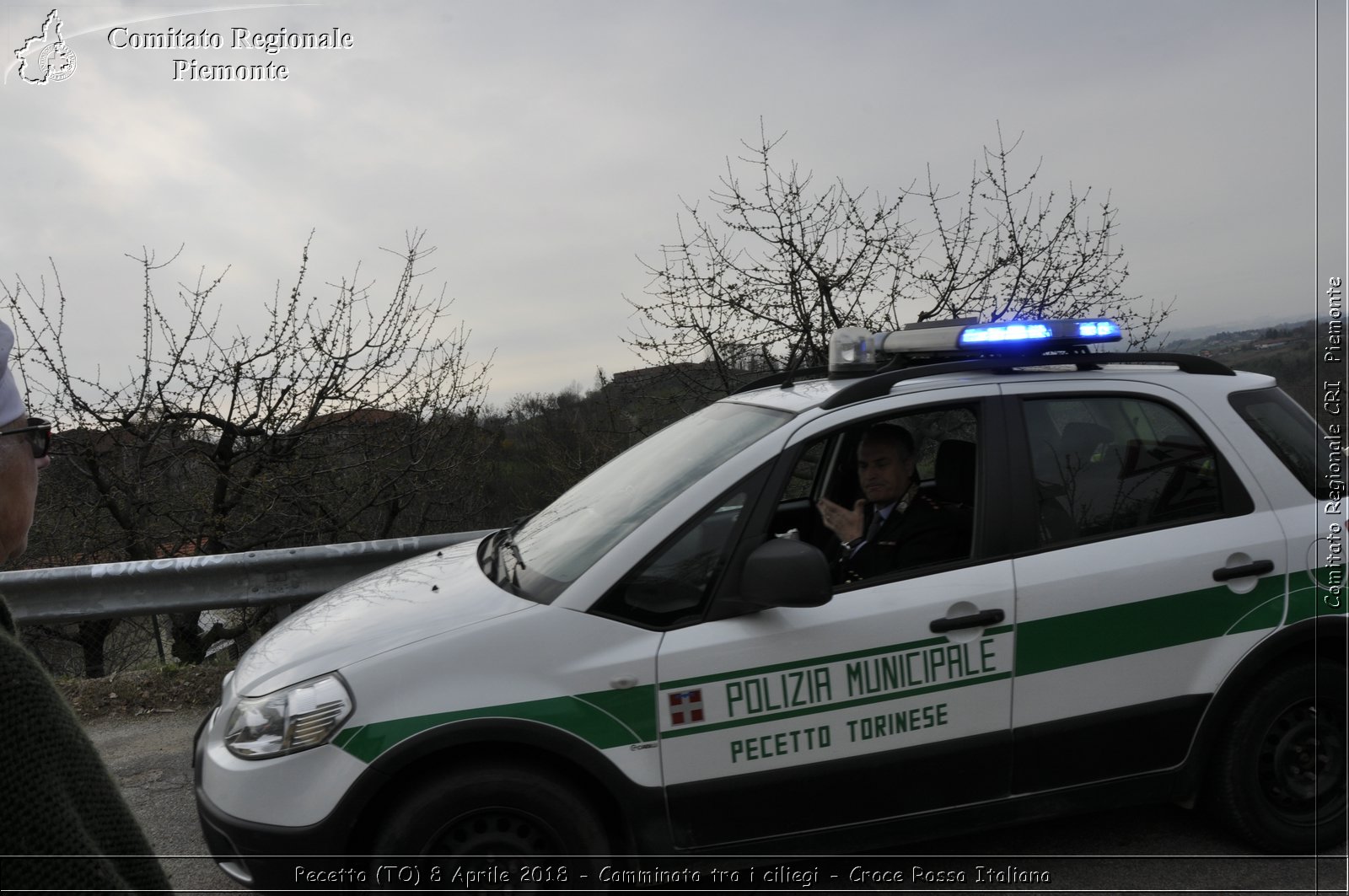 Pecetto (TO) 8 Aprile 2018 - Camminata tra i ciliegi - Croce Rossa Italiana- Comitato Regionale del Piemonte