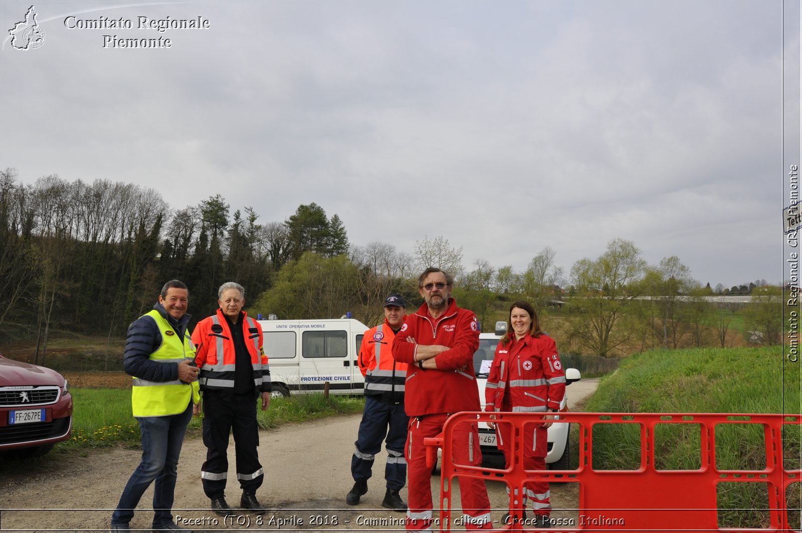 Pecetto (TO) 8 Aprile 2018 - Camminata tra i ciliegi - Croce Rossa Italiana- Comitato Regionale del Piemonte