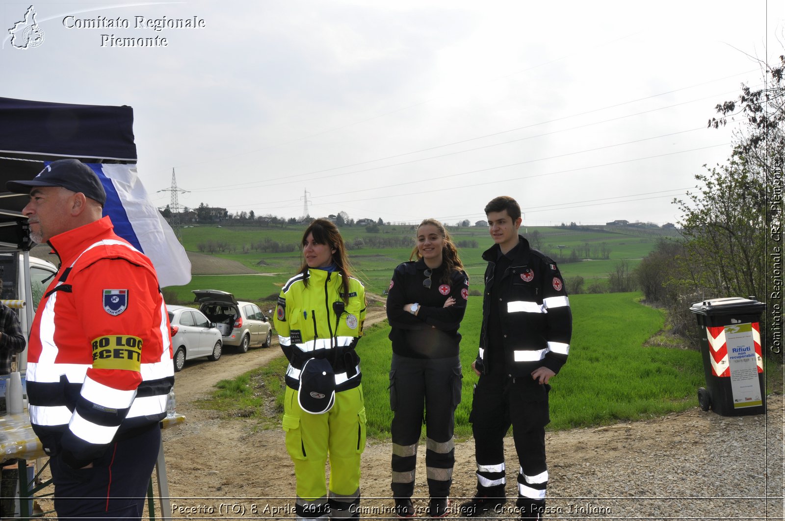 Pecetto (TO) 8 Aprile 2018 - Camminata tra i ciliegi - Croce Rossa Italiana- Comitato Regionale del Piemonte