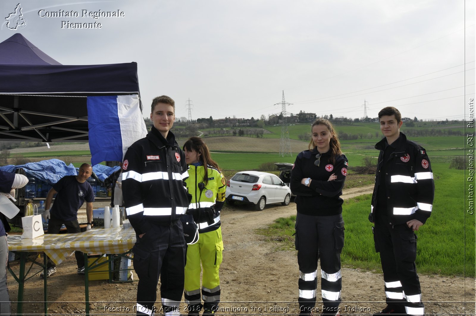 Pecetto (TO) 8 Aprile 2018 - Camminata tra i ciliegi - Croce Rossa Italiana- Comitato Regionale del Piemonte