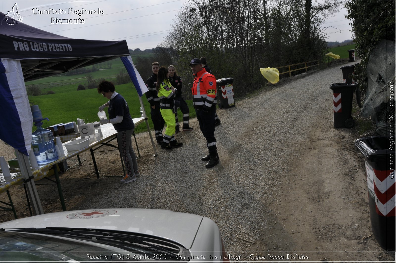 Pecetto (TO) 8 Aprile 2018 - Camminata tra i ciliegi - Croce Rossa Italiana- Comitato Regionale del Piemonte