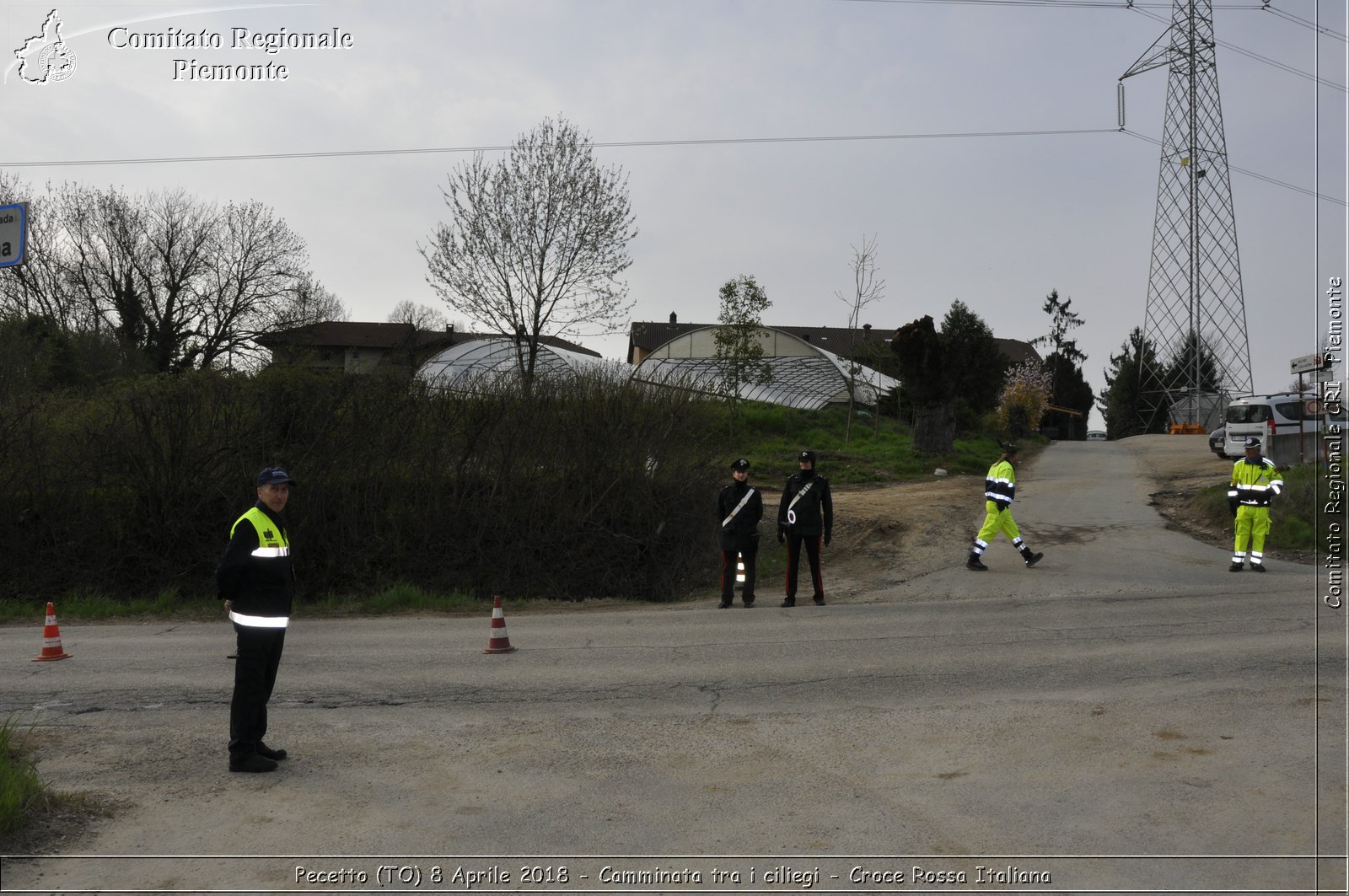 Pecetto (TO) 8 Aprile 2018 - Camminata tra i ciliegi - Croce Rossa Italiana- Comitato Regionale del Piemonte