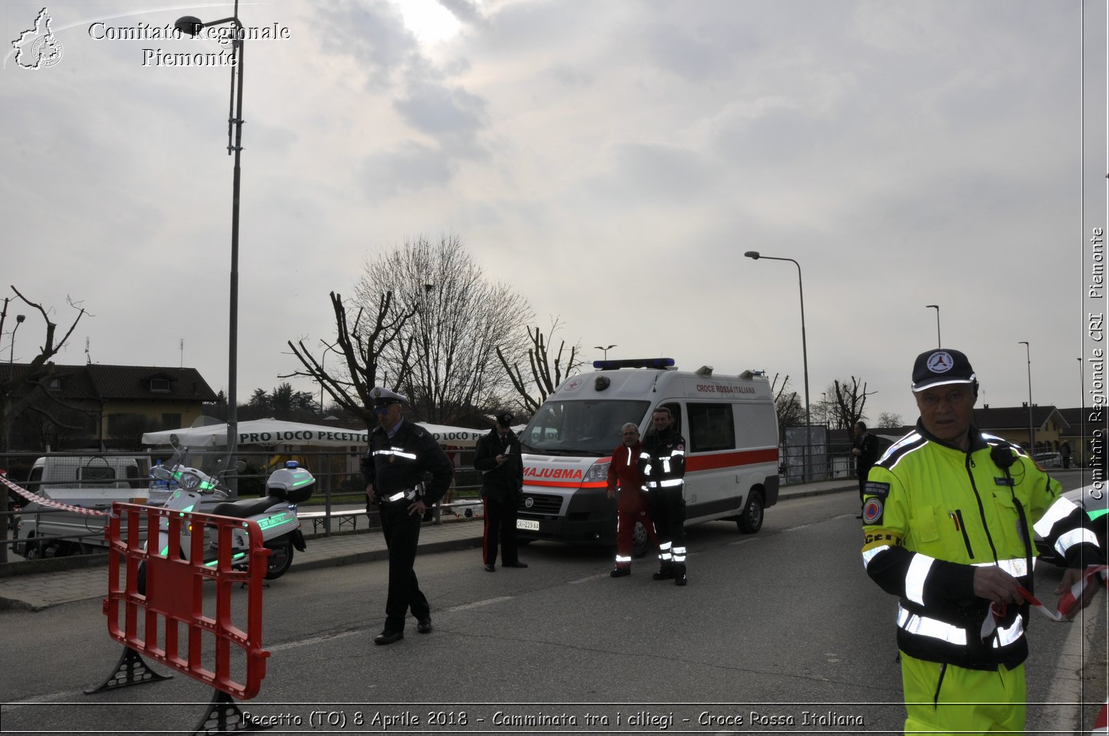 Pecetto (TO) 8 Aprile 2018 - Camminata tra i ciliegi - Croce Rossa Italiana- Comitato Regionale del Piemonte