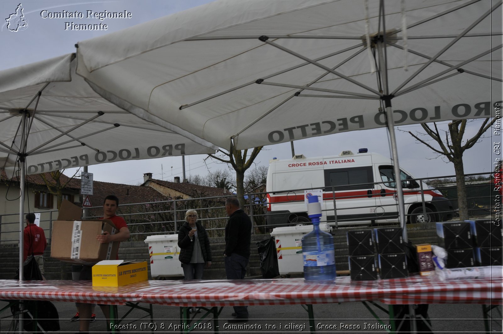 Pecetto (TO) 8 Aprile 2018 - Camminata tra i ciliegi - Croce Rossa Italiana- Comitato Regionale del Piemonte