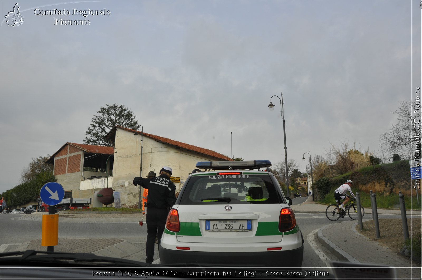 Pecetto (TO) 8 Aprile 2018 - Camminata tra i ciliegi - Croce Rossa Italiana- Comitato Regionale del Piemonte