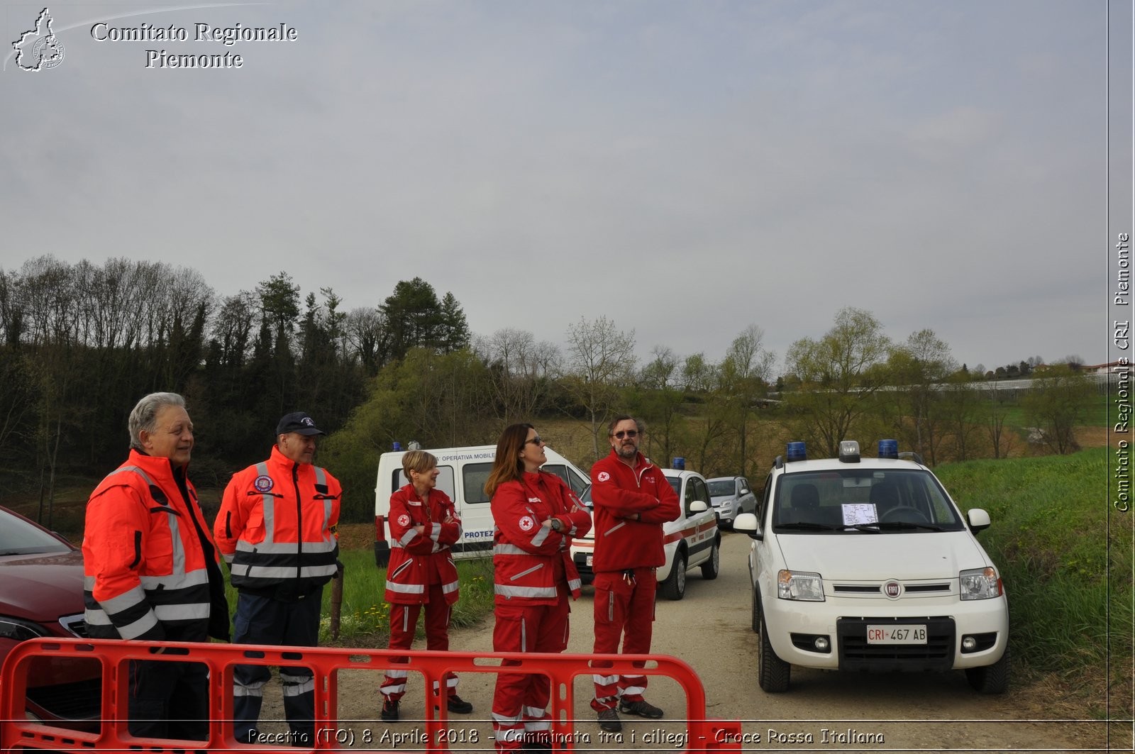 Pecetto (TO) 8 Aprile 2018 - Camminata tra i ciliegi - Croce Rossa Italiana- Comitato Regionale del Piemonte