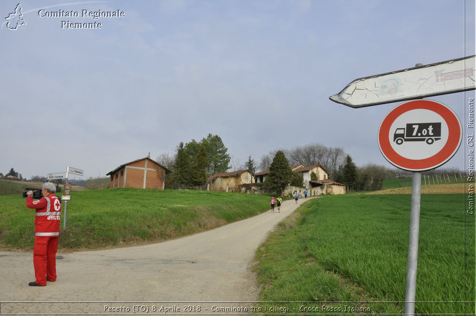 Pecetto (TO) 8 Aprile 2018 - Camminata tra i ciliegi - Croce Rossa Italiana- Comitato Regionale del Piemonte