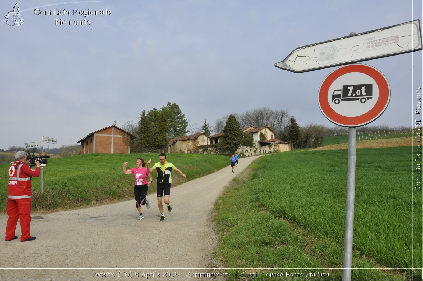 Pecetto (TO) 8 Aprile 2018 - Camminata tra i ciliegi - Croce Rossa Italiana- Comitato Regionale del Piemonte