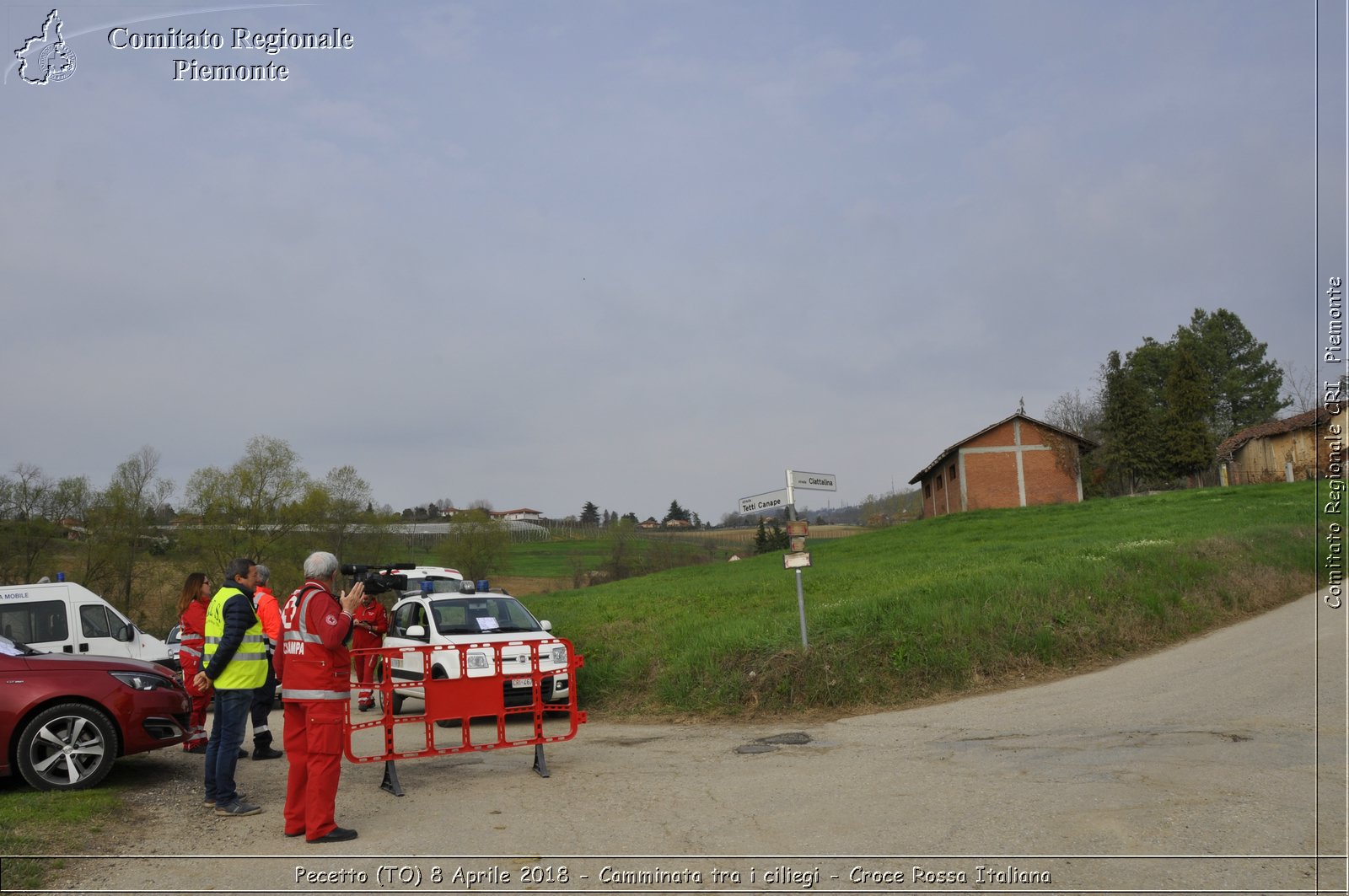 Pecetto (TO) 8 Aprile 2018 - Camminata tra i ciliegi - Croce Rossa Italiana- Comitato Regionale del Piemonte