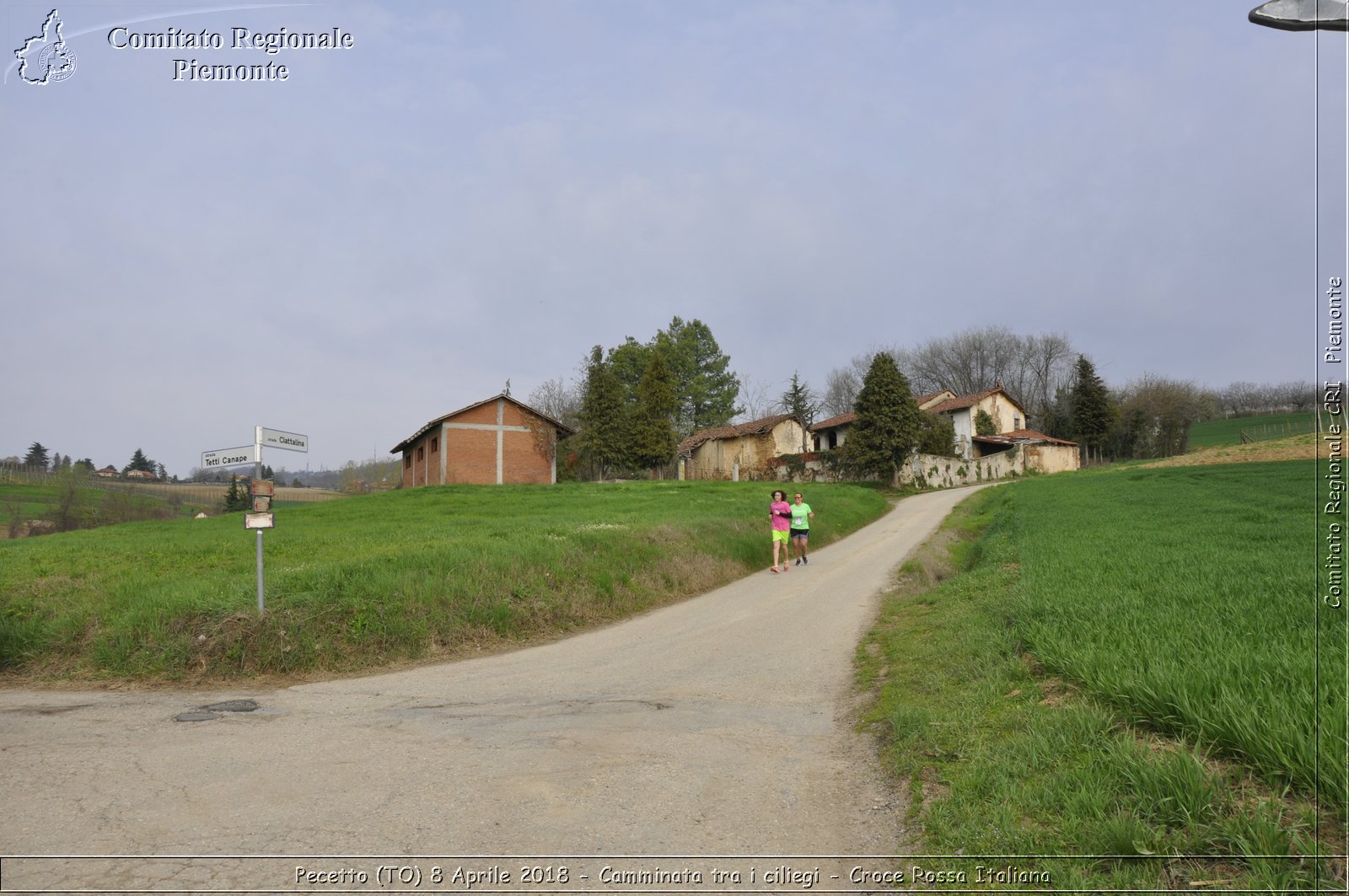 Pecetto (TO) 8 Aprile 2018 - Camminata tra i ciliegi - Croce Rossa Italiana- Comitato Regionale del Piemonte