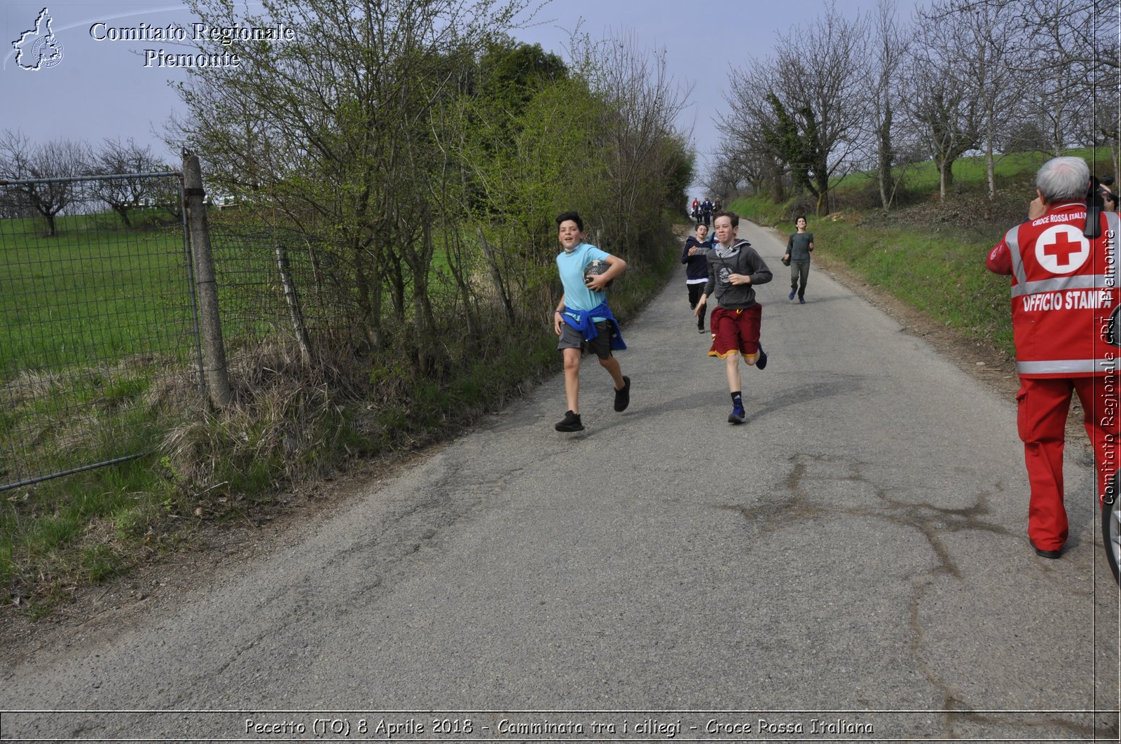 Pecetto (TO) 8 Aprile 2018 - Camminata tra i ciliegi - Croce Rossa Italiana- Comitato Regionale del Piemonte