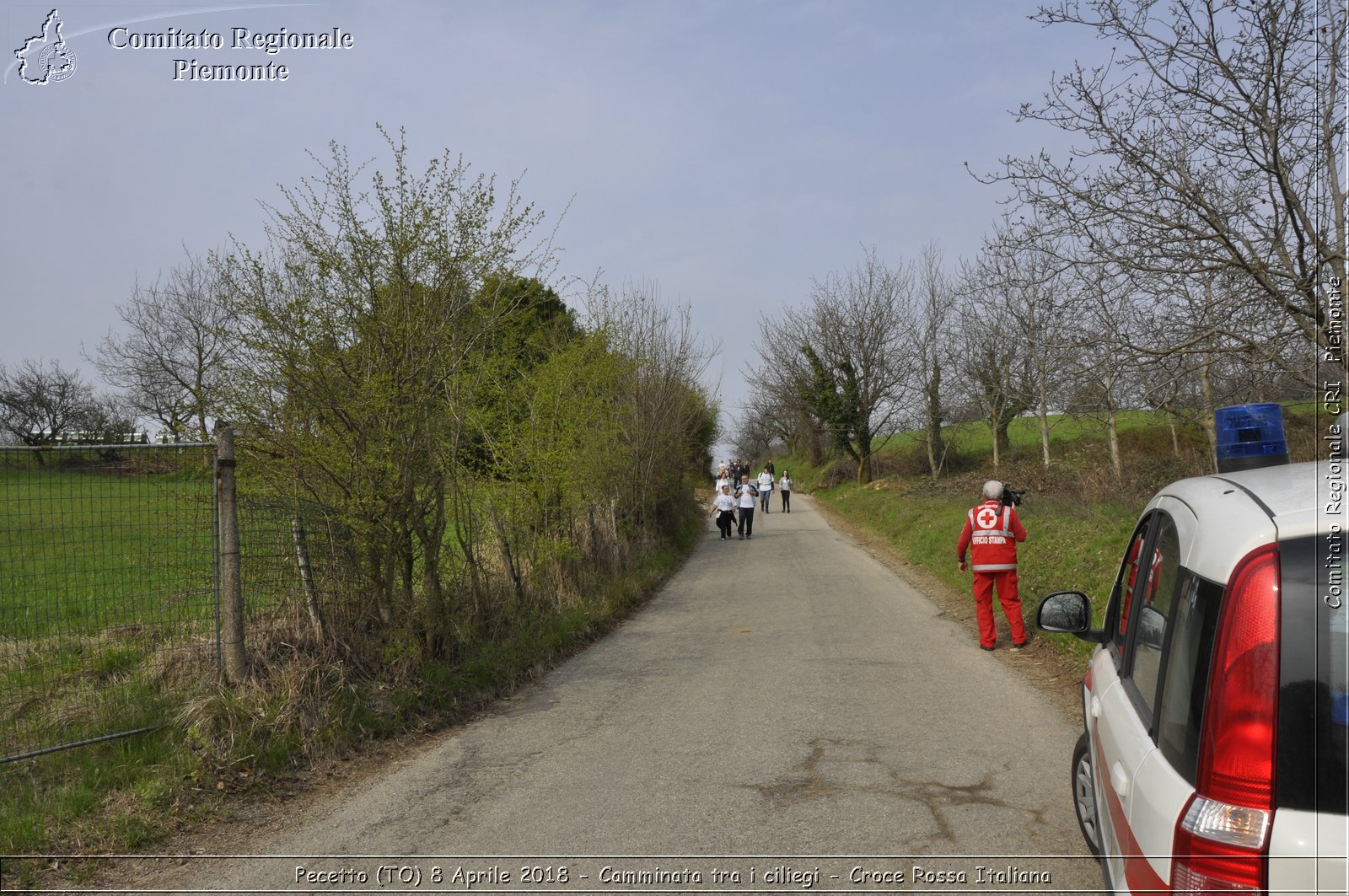 Pecetto (TO) 8 Aprile 2018 - Camminata tra i ciliegi - Croce Rossa Italiana- Comitato Regionale del Piemonte