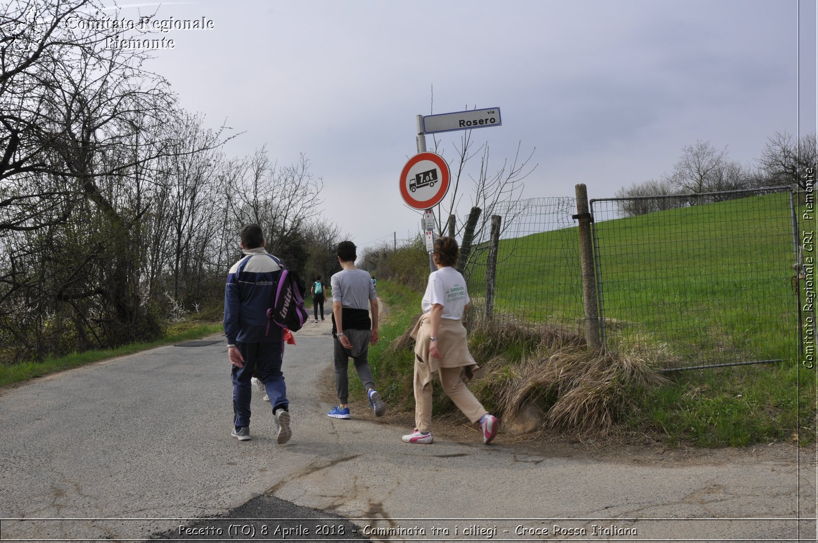 Pecetto (TO) 8 Aprile 2018 - Camminata tra i ciliegi - Croce Rossa Italiana- Comitato Regionale del Piemonte