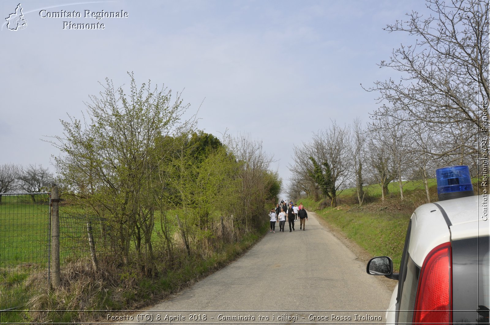 Pecetto (TO) 8 Aprile 2018 - Camminata tra i ciliegi - Croce Rossa Italiana- Comitato Regionale del Piemonte