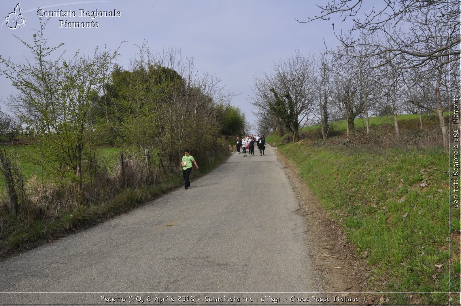 Pecetto (TO) 8 Aprile 2018 - Camminata tra i ciliegi - Croce Rossa Italiana- Comitato Regionale del Piemonte