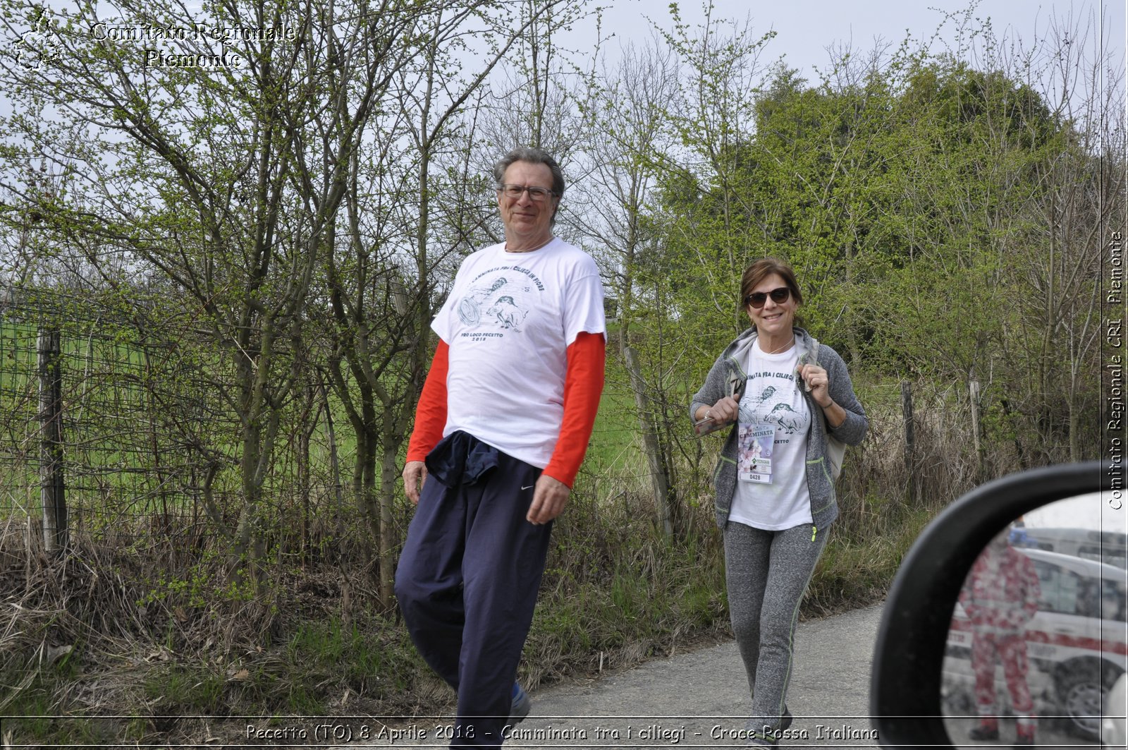 Pecetto (TO) 8 Aprile 2018 - Camminata tra i ciliegi - Croce Rossa Italiana- Comitato Regionale del Piemonte