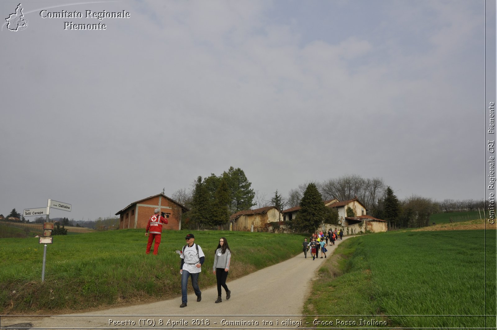 Pecetto (TO) 8 Aprile 2018 - Camminata tra i ciliegi - Croce Rossa Italiana- Comitato Regionale del Piemonte