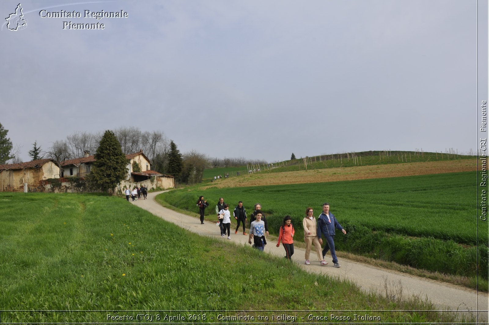 Pecetto (TO) 8 Aprile 2018 - Camminata tra i ciliegi - Croce Rossa Italiana- Comitato Regionale del Piemonte