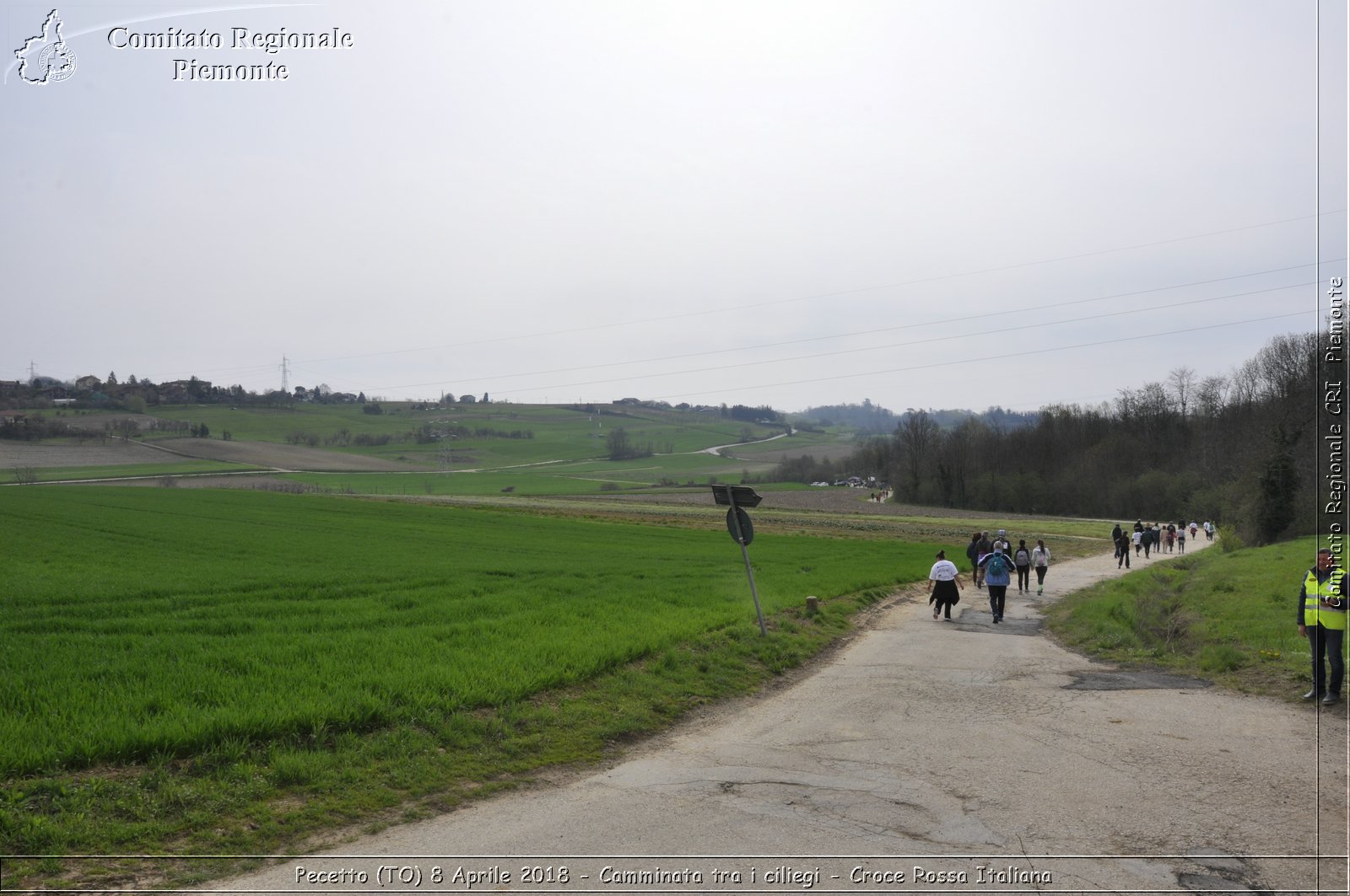 Pecetto (TO) 8 Aprile 2018 - Camminata tra i ciliegi - Croce Rossa Italiana- Comitato Regionale del Piemonte