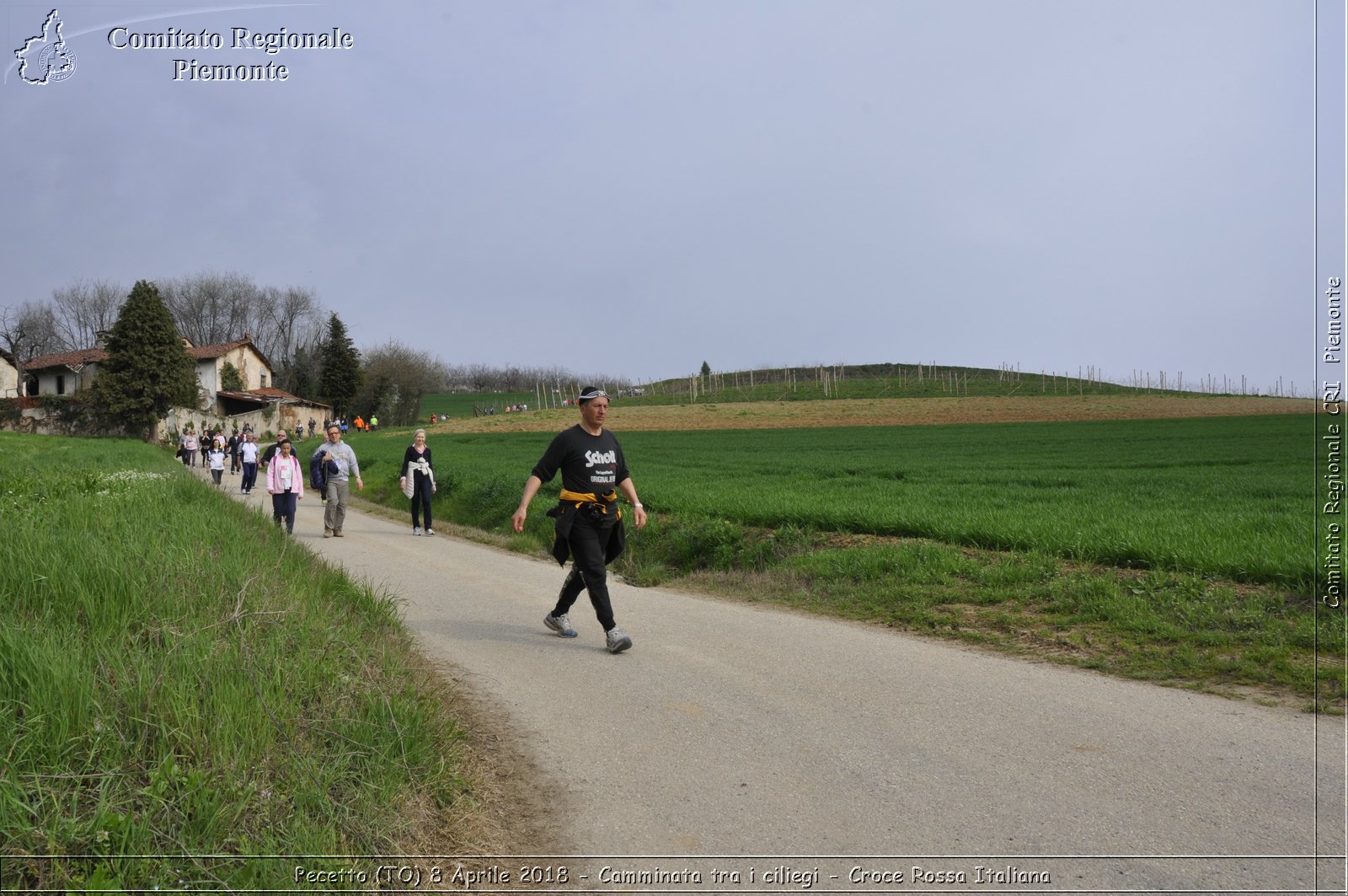 Pecetto (TO) 8 Aprile 2018 - Camminata tra i ciliegi - Croce Rossa Italiana- Comitato Regionale del Piemonte