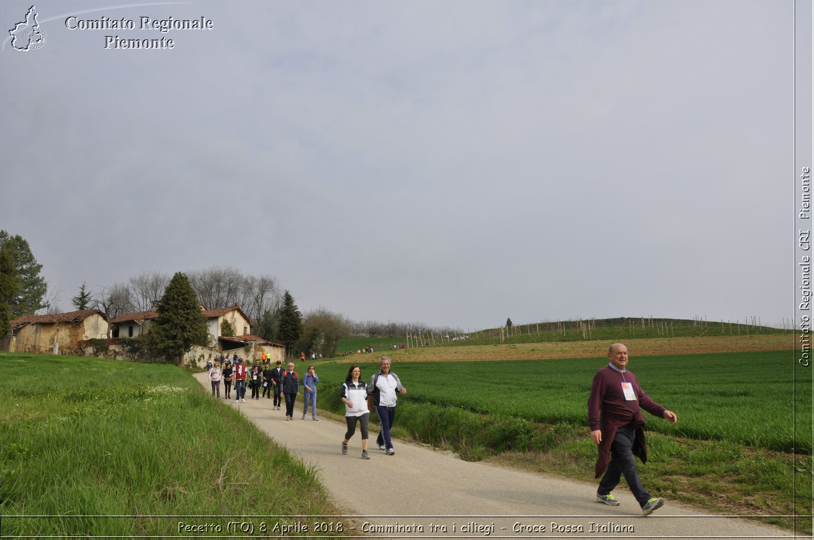 Pecetto (TO) 8 Aprile 2018 - Camminata tra i ciliegi - Croce Rossa Italiana- Comitato Regionale del Piemonte