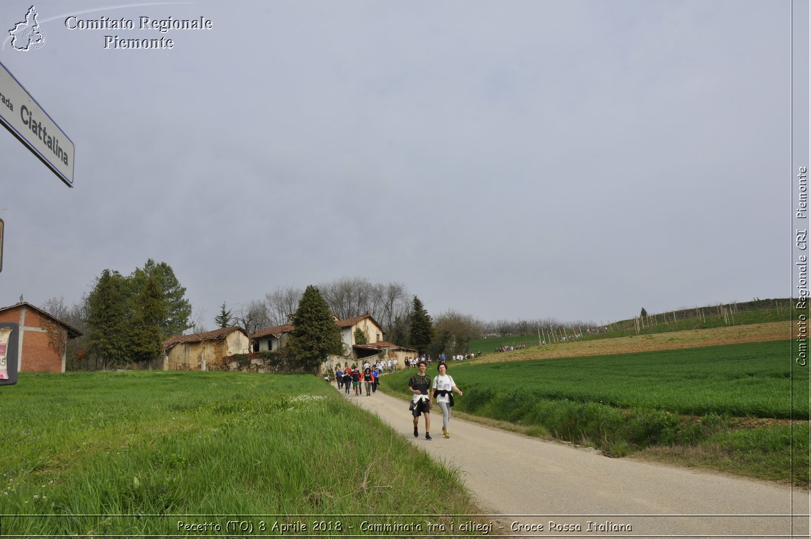 Pecetto (TO) 8 Aprile 2018 - Camminata tra i ciliegi - Croce Rossa Italiana- Comitato Regionale del Piemonte