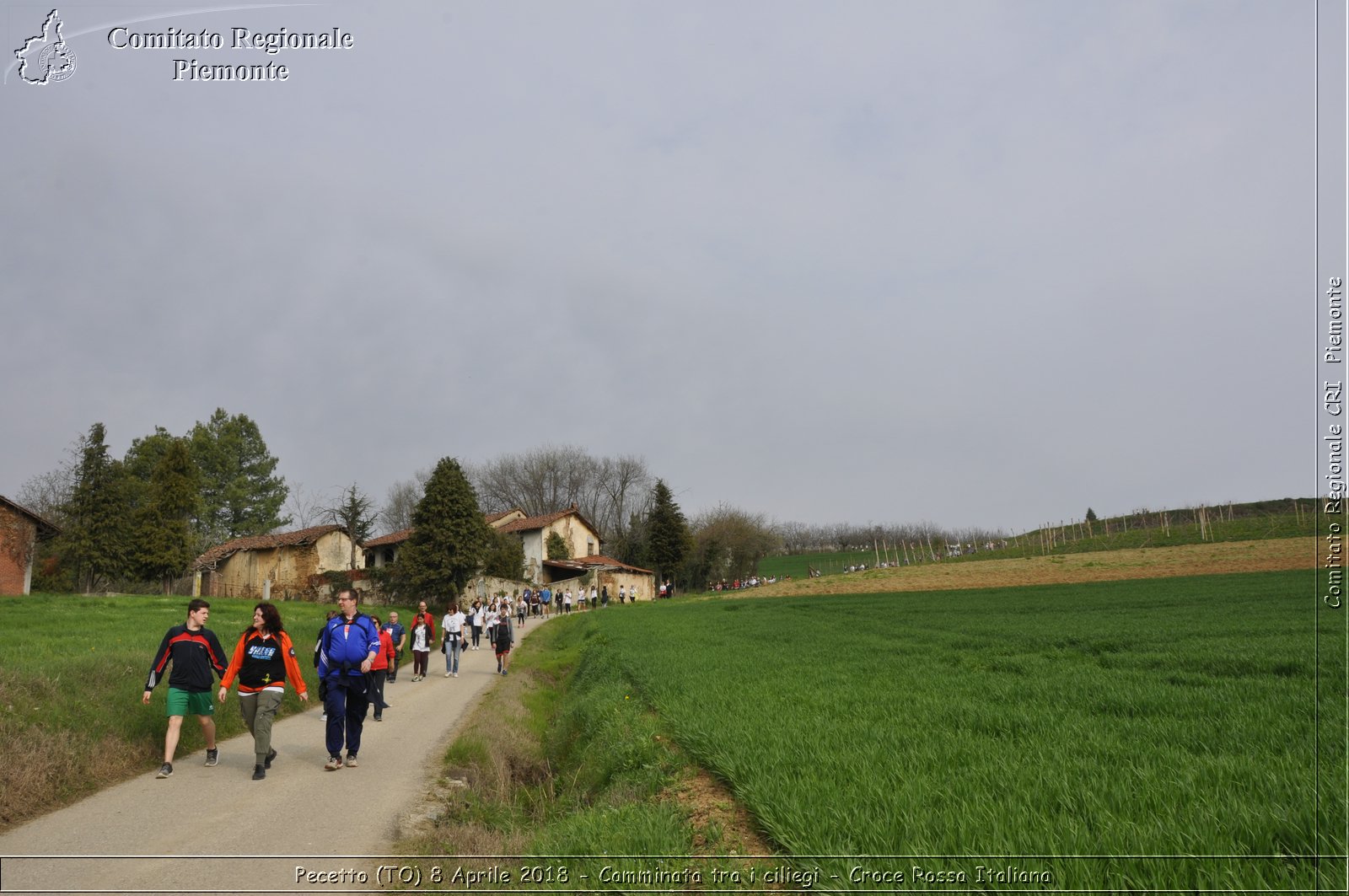 Pecetto (TO) 8 Aprile 2018 - Camminata tra i ciliegi - Croce Rossa Italiana- Comitato Regionale del Piemonte