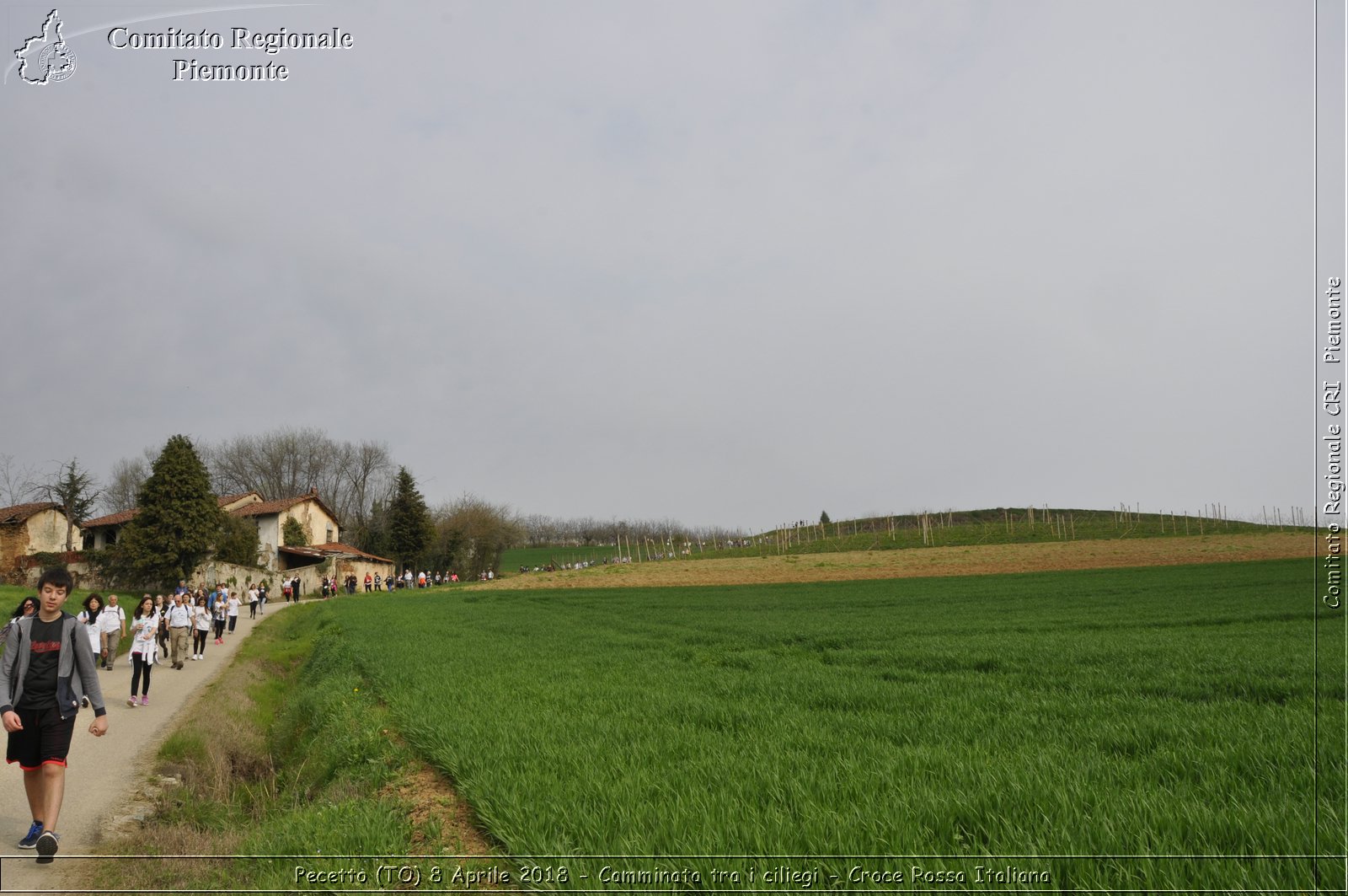 Pecetto (TO) 8 Aprile 2018 - Camminata tra i ciliegi - Croce Rossa Italiana- Comitato Regionale del Piemonte