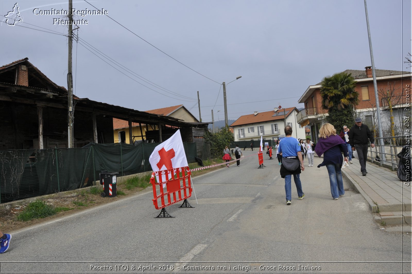 Pecetto (TO) 8 Aprile 2018 - Camminata tra i ciliegi - Croce Rossa Italiana- Comitato Regionale del Piemonte