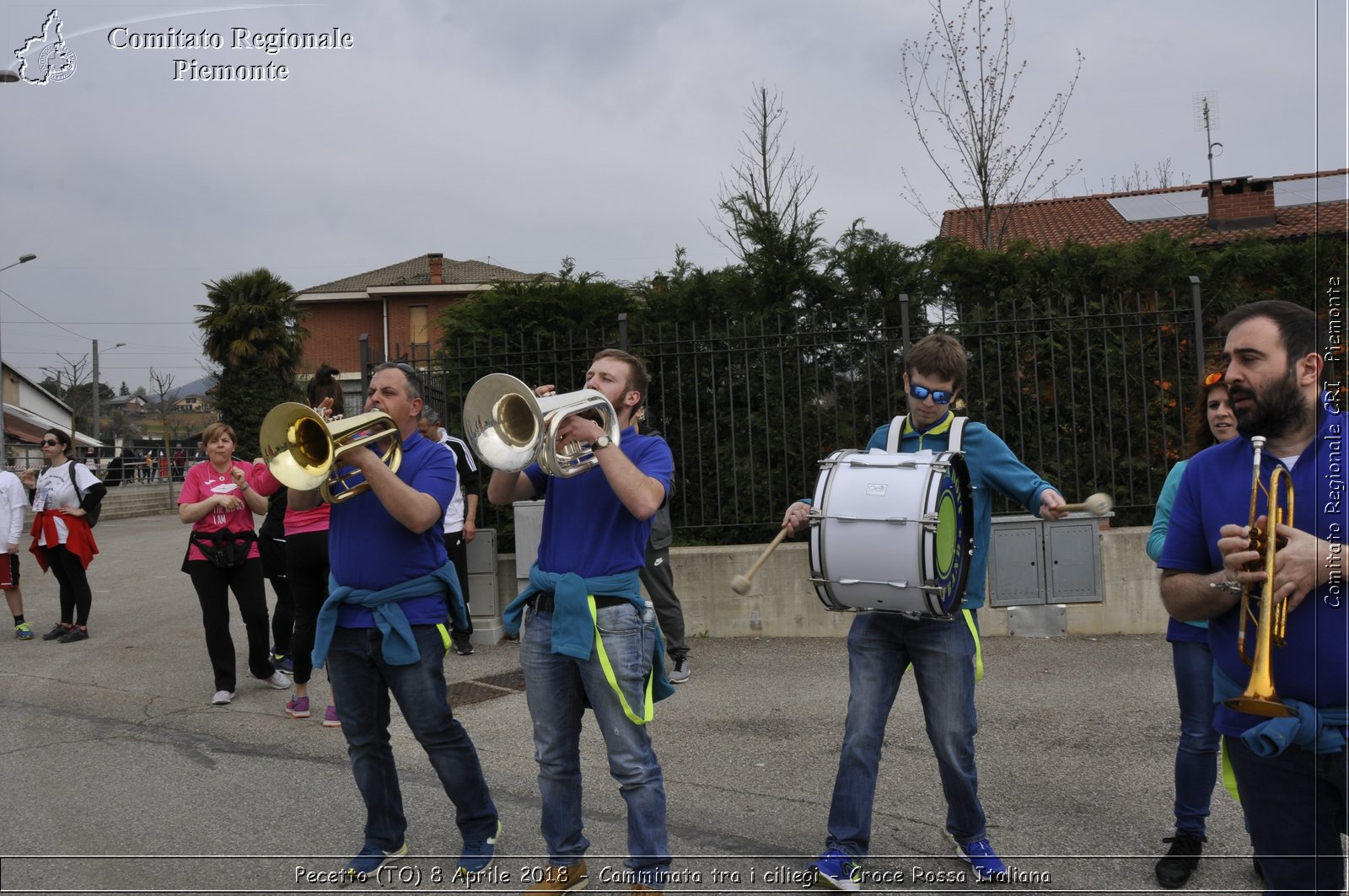 Pecetto (TO) 8 Aprile 2018 - Camminata tra i ciliegi - Croce Rossa Italiana- Comitato Regionale del Piemonte