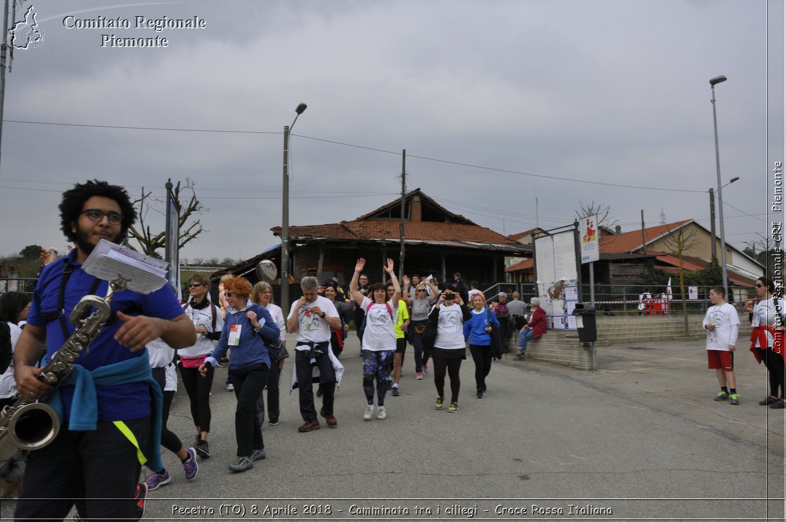 Pecetto (TO) 8 Aprile 2018 - Camminata tra i ciliegi - Croce Rossa Italiana- Comitato Regionale del Piemonte