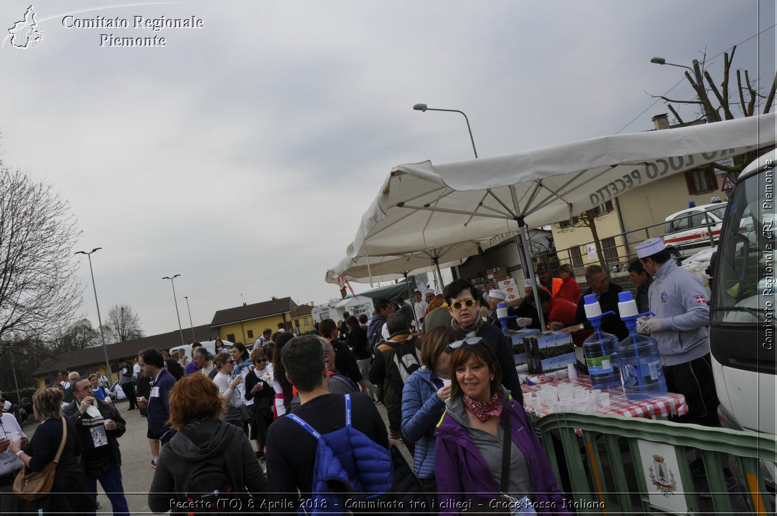 Pecetto (TO) 8 Aprile 2018 - Camminata tra i ciliegi - Croce Rossa Italiana- Comitato Regionale del Piemonte