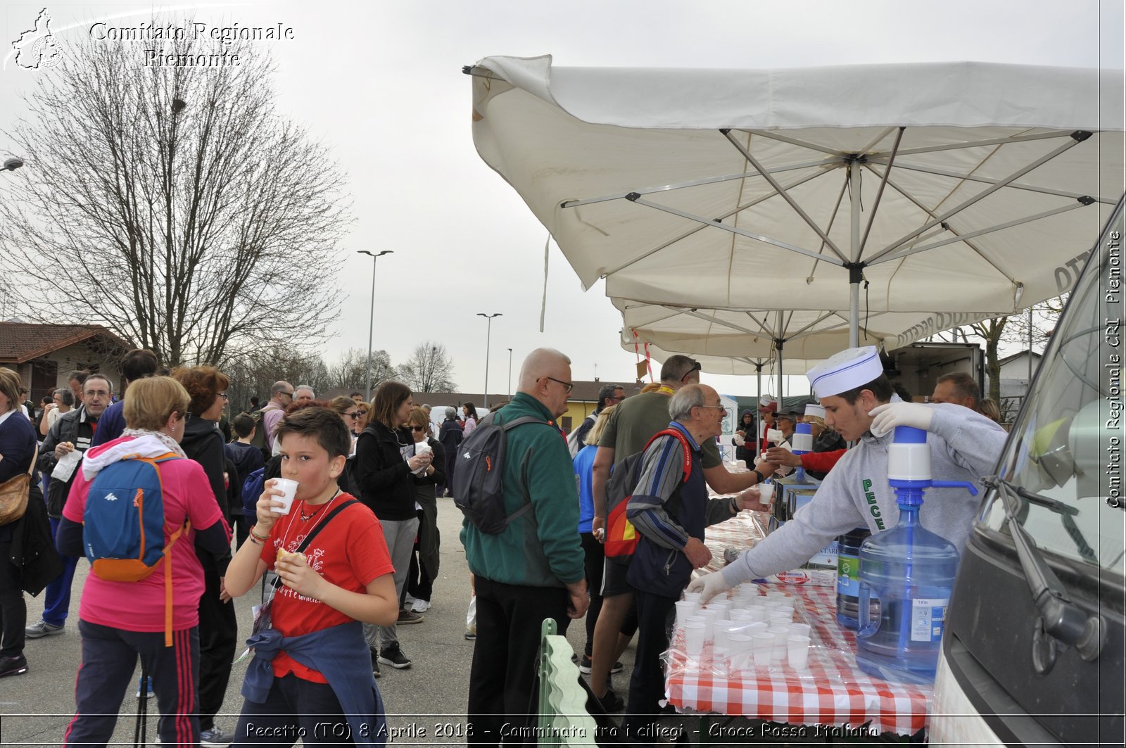 Pecetto (TO) 8 Aprile 2018 - Camminata tra i ciliegi - Croce Rossa Italiana- Comitato Regionale del Piemonte