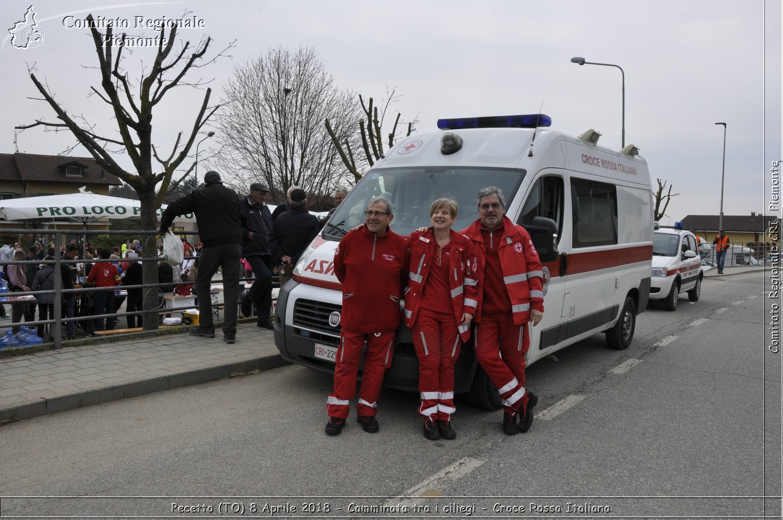 Pecetto (TO) 8 Aprile 2018 - Camminata tra i ciliegi - Croce Rossa Italiana- Comitato Regionale del Piemonte