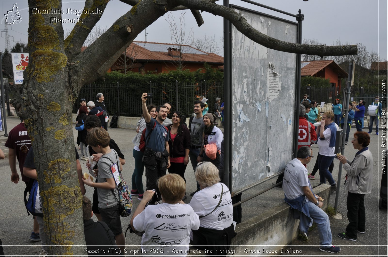 Pecetto (TO) 8 Aprile 2018 - Camminata tra i ciliegi - Croce Rossa Italiana- Comitato Regionale del Piemonte