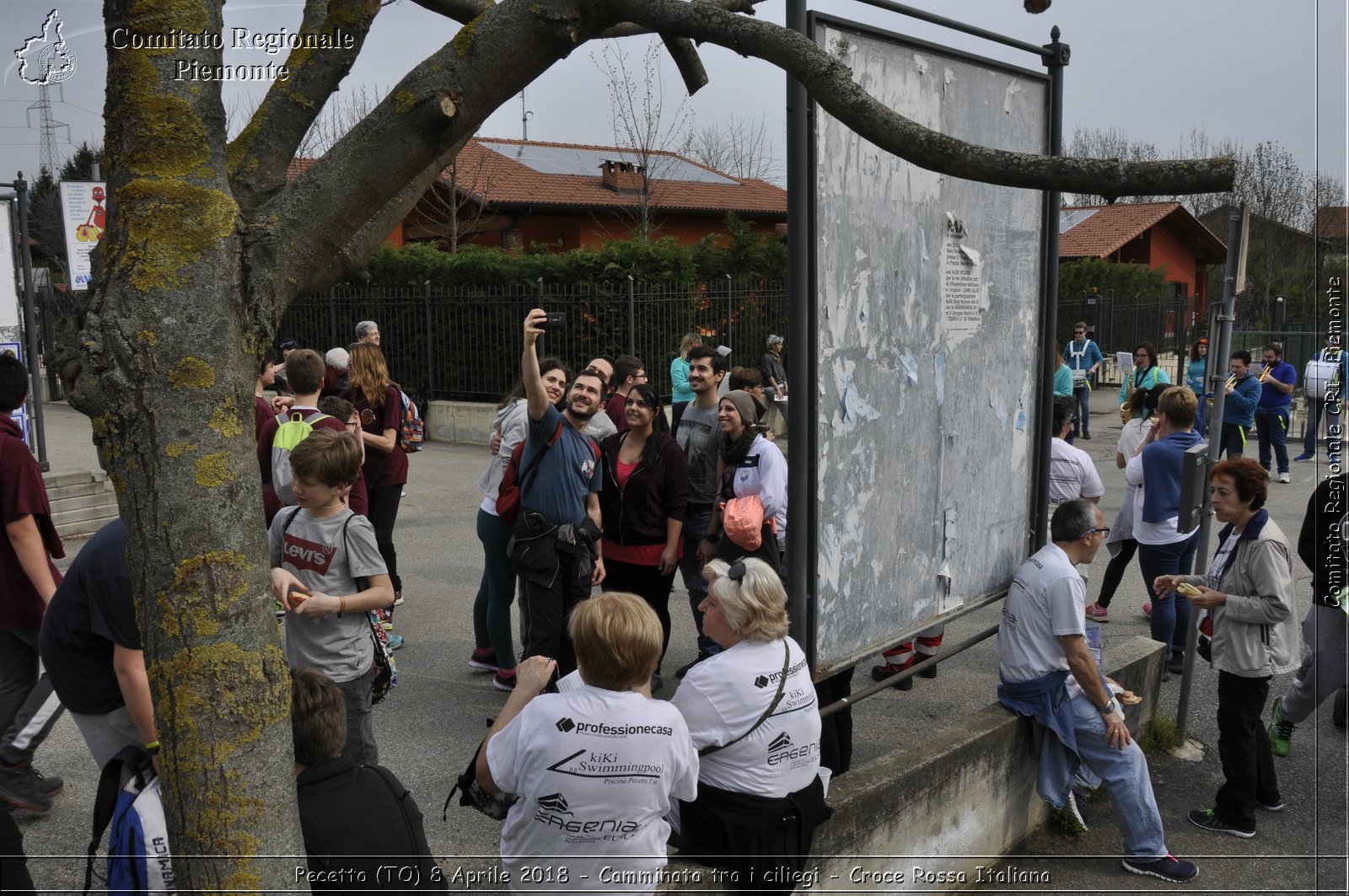 Pecetto (TO) 8 Aprile 2018 - Camminata tra i ciliegi - Croce Rossa Italiana- Comitato Regionale del Piemonte