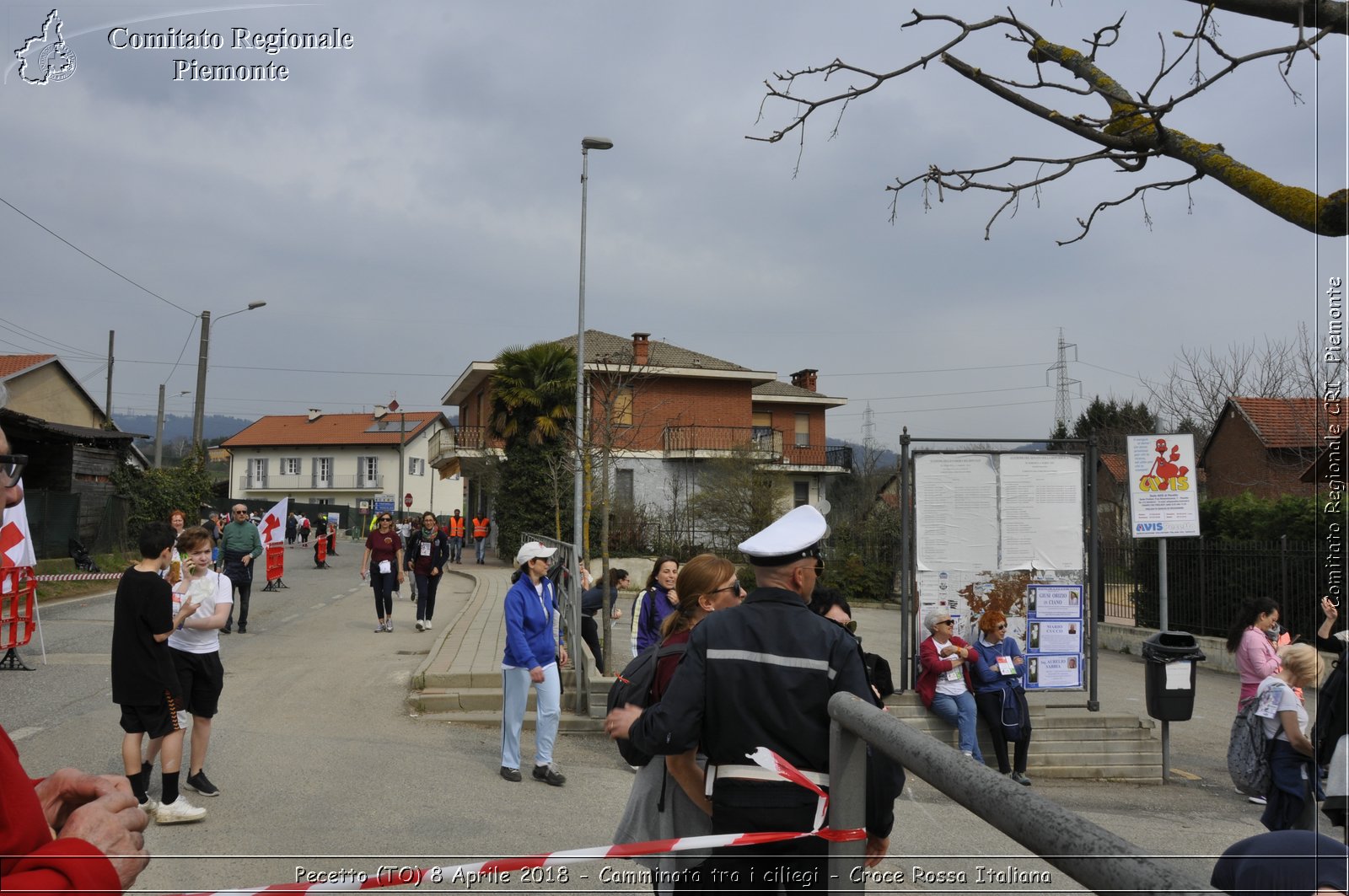 Pecetto (TO) 8 Aprile 2018 - Camminata tra i ciliegi - Croce Rossa Italiana- Comitato Regionale del Piemonte