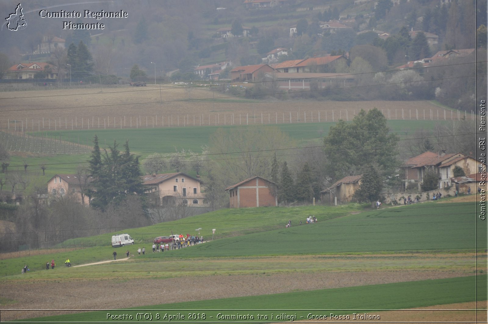 Pecetto (TO) 8 Aprile 2018 - Camminata tra i ciliegi - Croce Rossa Italiana- Comitato Regionale del Piemonte