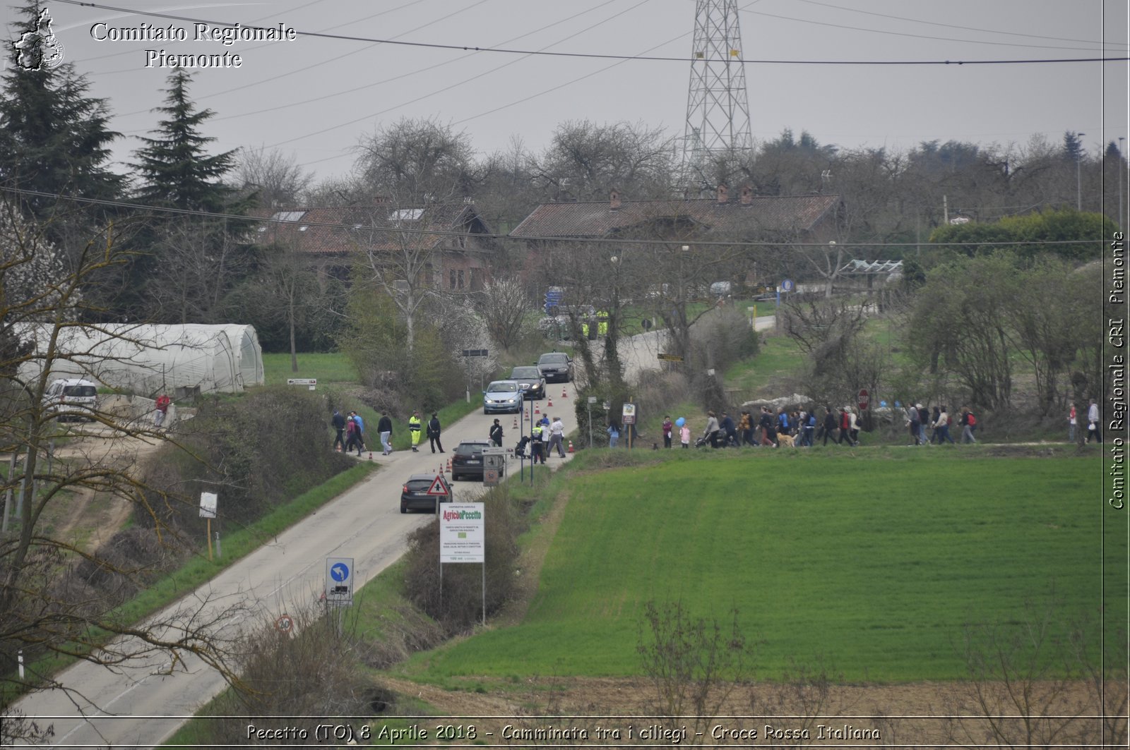 Pecetto (TO) 8 Aprile 2018 - Camminata tra i ciliegi - Croce Rossa Italiana- Comitato Regionale del Piemonte