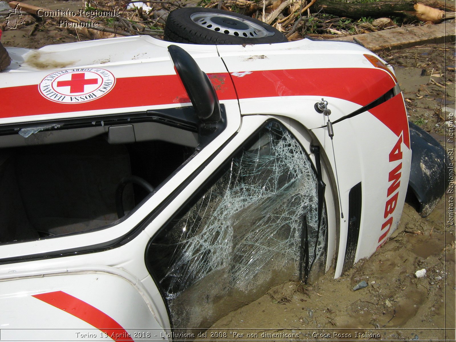 Torino 13 Aprile 2018 - L'alluvione del 2008 "Per non dimenticare" - Croce Rossa Italiana- Comitato Regionale del Piemonte