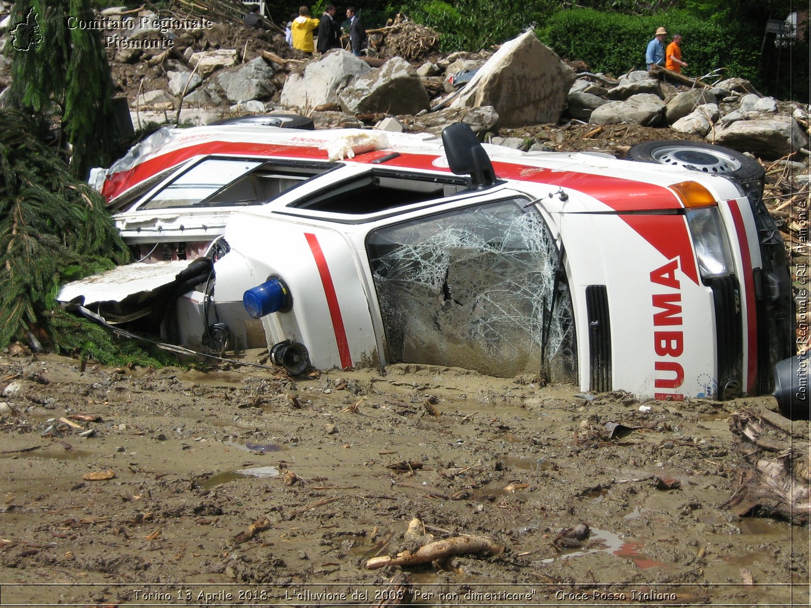 Torino 13 Aprile 2018 - L'alluvione del 2008 "Per non dimenticare" - Croce Rossa Italiana- Comitato Regionale del Piemonte