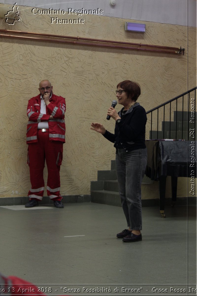Poirino 13 Aprile 2018 - "Senza Possibilit di Errore" - Croce Rossa Italiana- Comitato Regionale del Piemonte