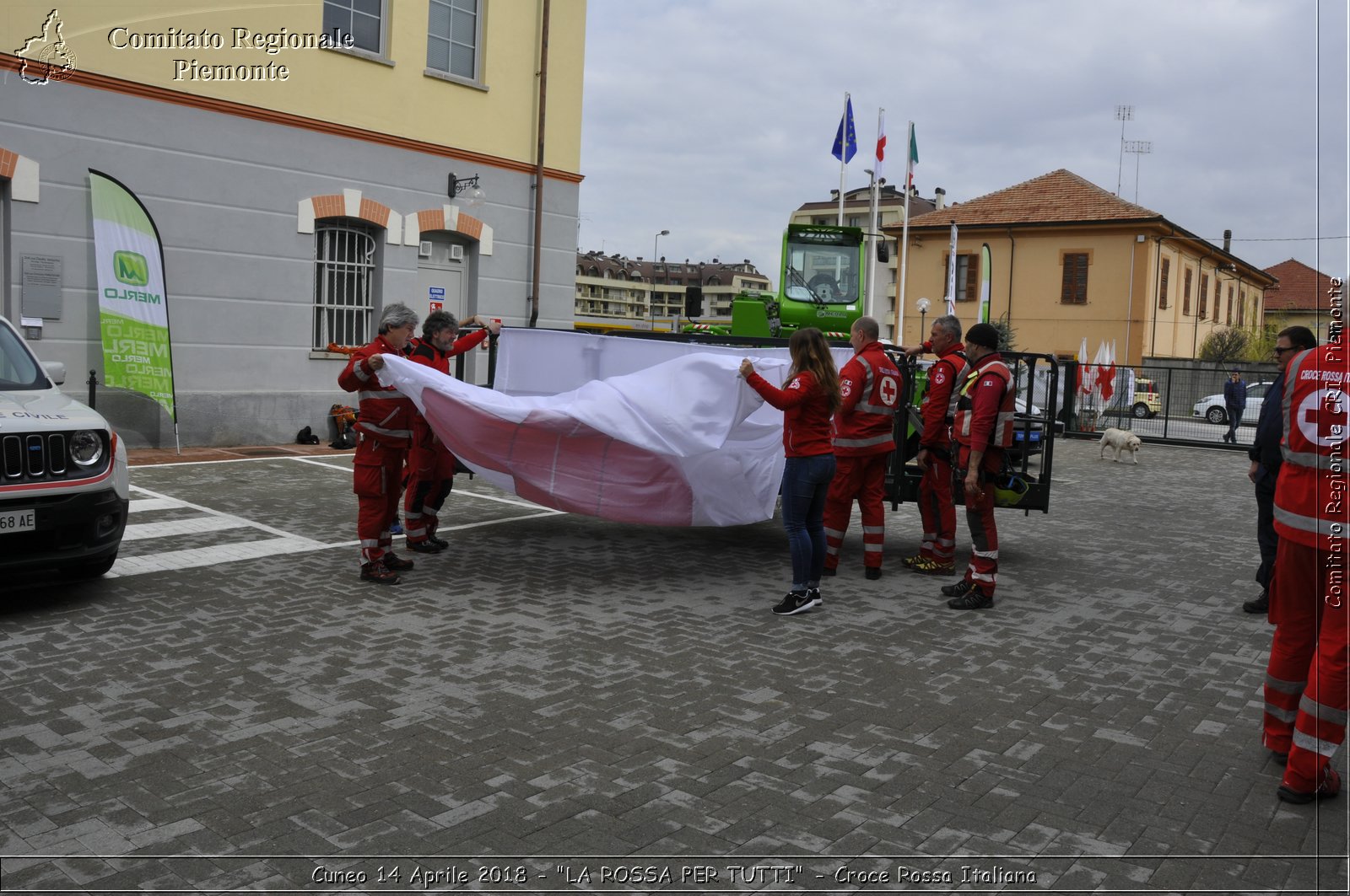 Cuneo 14 Aprile 2018 - "LA ROSSA PER TUTTI" - Croce Rossa Italiana- Comitato Regionale del Piemonte