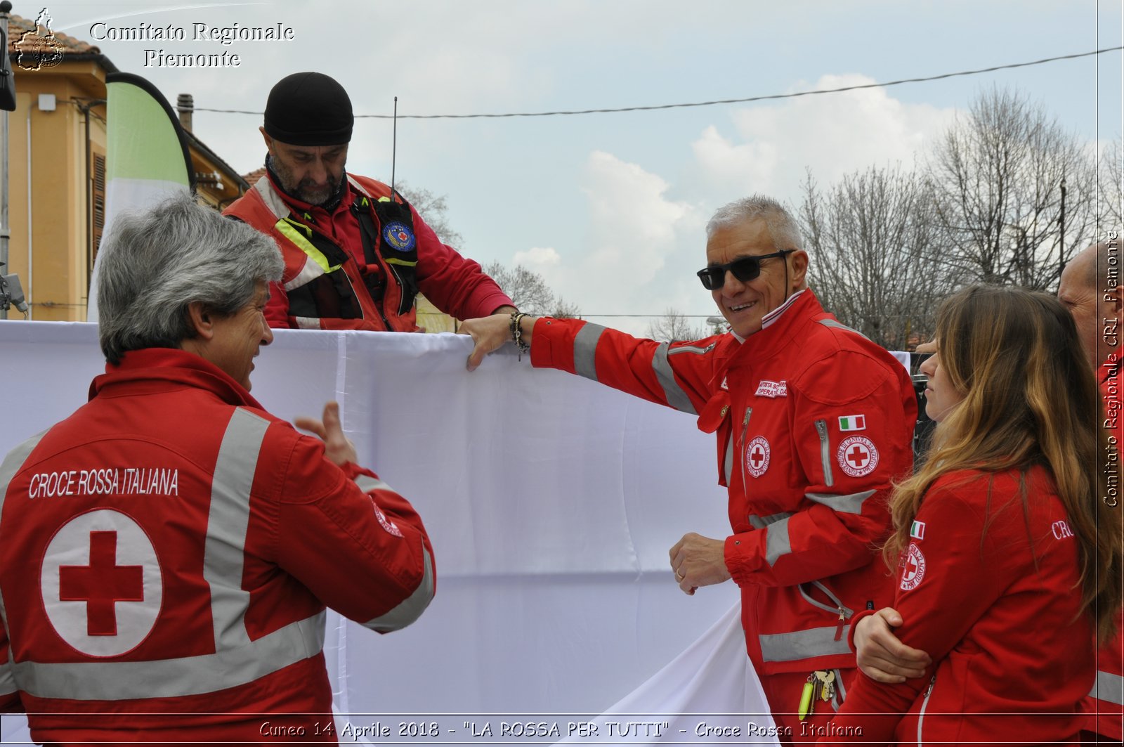 Cuneo 14 Aprile 2018 - "LA ROSSA PER TUTTI" - Croce Rossa Italiana- Comitato Regionale del Piemonte