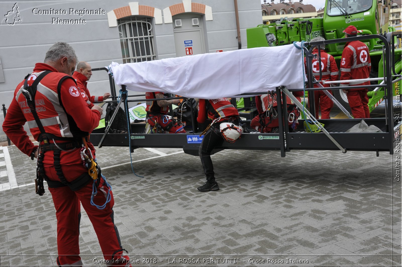 Cuneo 14 Aprile 2018 - "LA ROSSA PER TUTTI" - Croce Rossa Italiana- Comitato Regionale del Piemonte