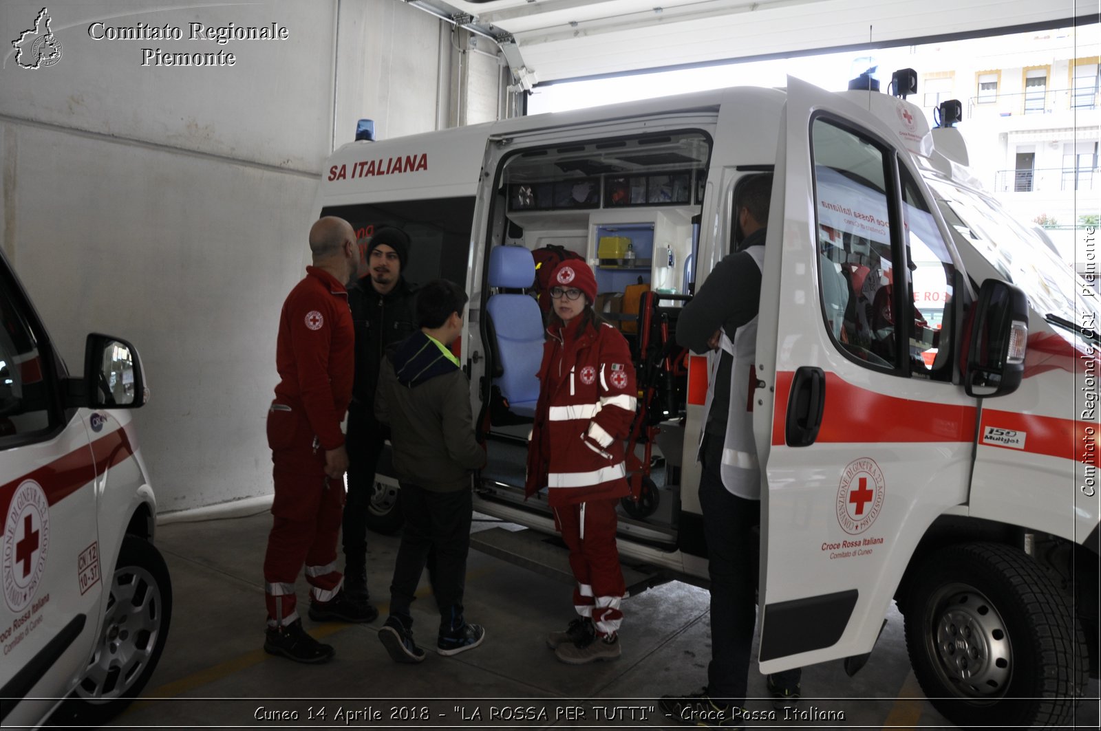 Cuneo 14 Aprile 2018 - "LA ROSSA PER TUTTI" - Croce Rossa Italiana- Comitato Regionale del Piemonte