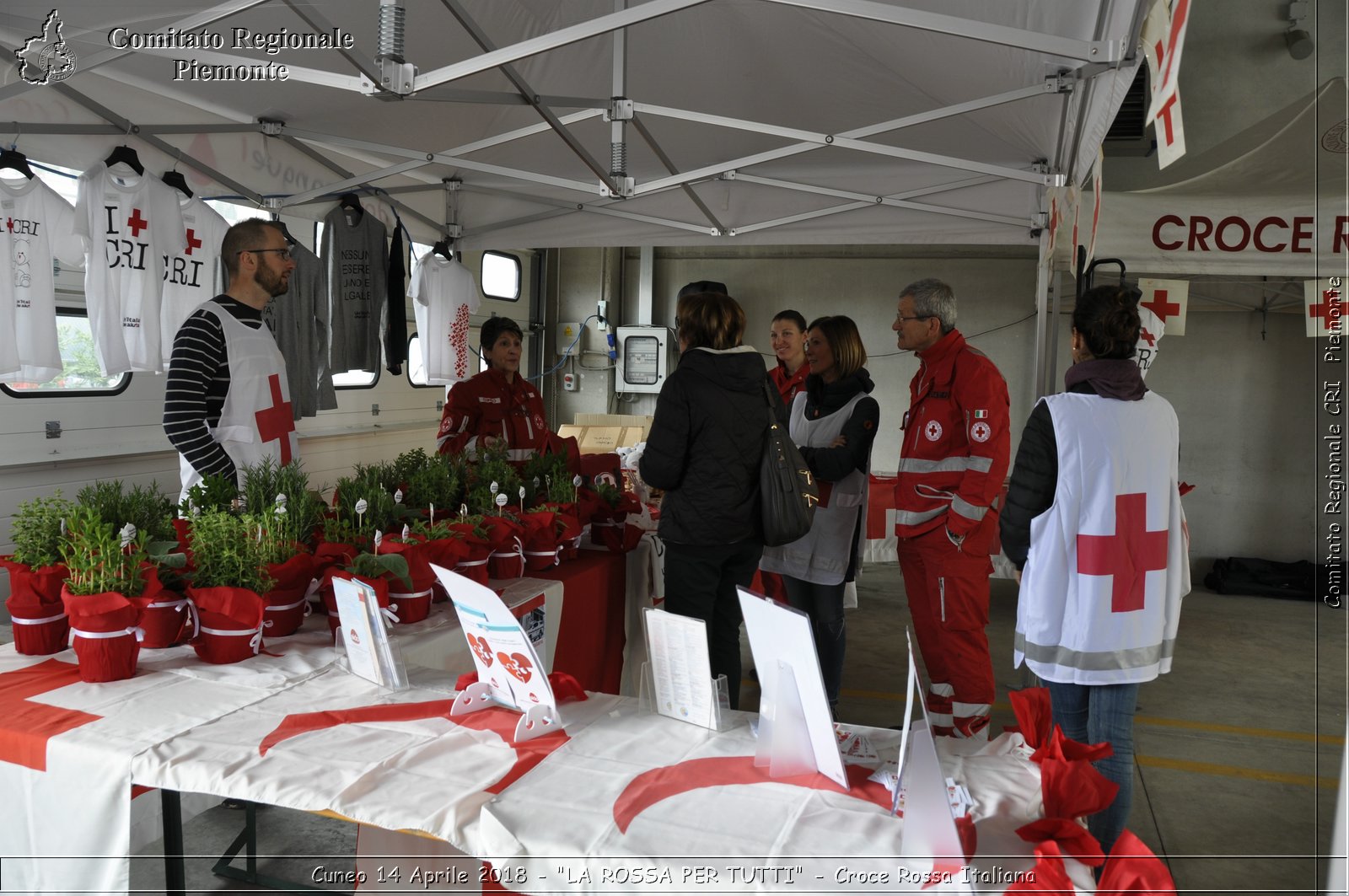 Cuneo 14 Aprile 2018 - "LA ROSSA PER TUTTI" - Croce Rossa Italiana- Comitato Regionale del Piemonte